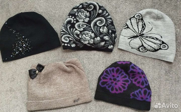 Женские шапки пакетом