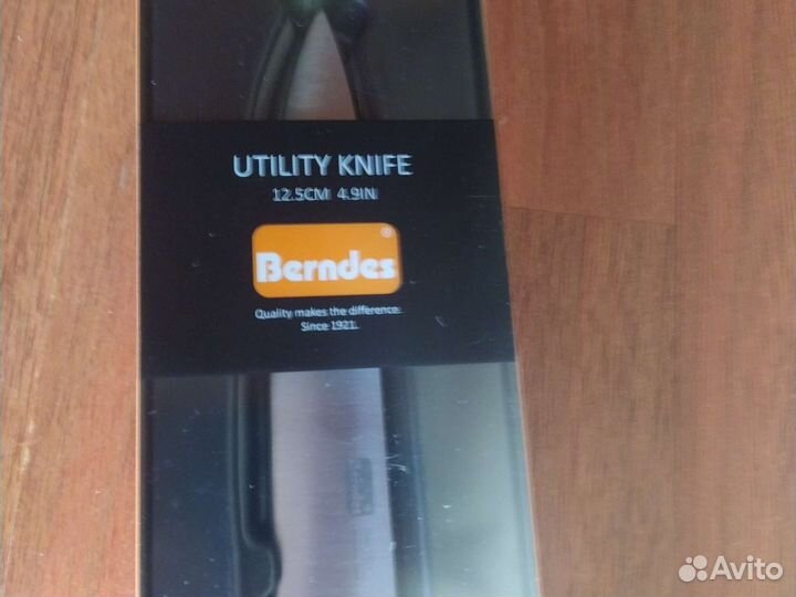 Жаропрочная посуда. Нож