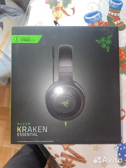 Наушники razer kraken essential