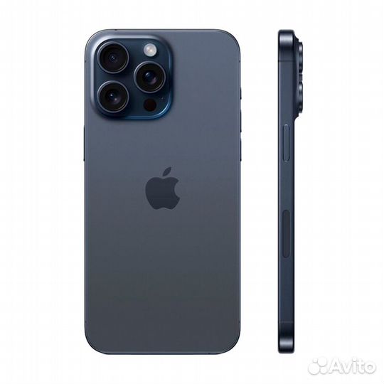 iPhone 15 Pro Max 512 гб синий титан (1sim + eSim)