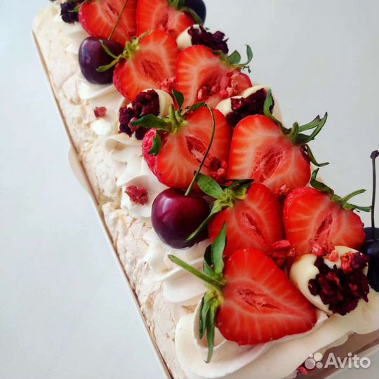 Меренговый рулет