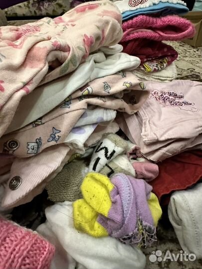 Пакет вещей на девочку от 2 до 6 месяцев