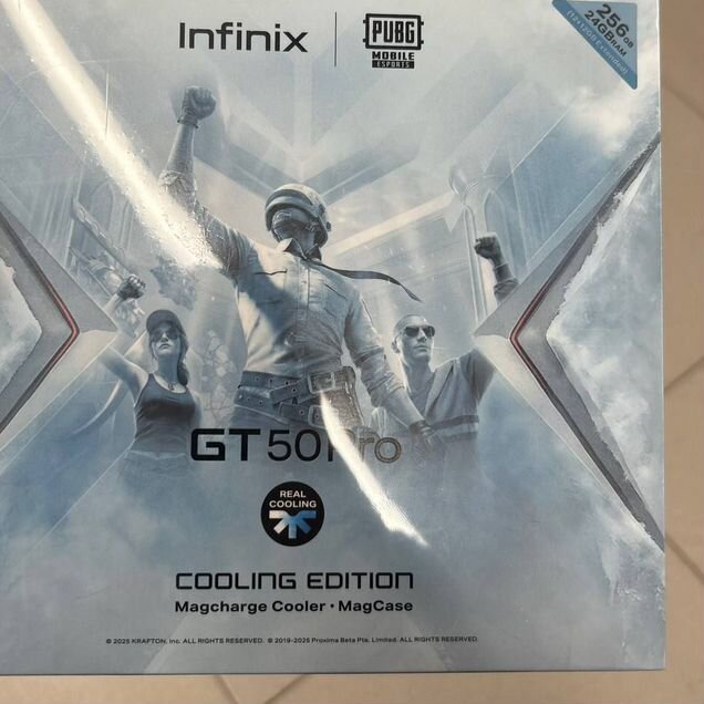Infinix GT 50 Pro, 12/256 ГБ, 2 SIM