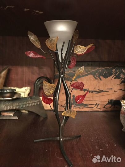 Подсвечник латунь СССР винтаж