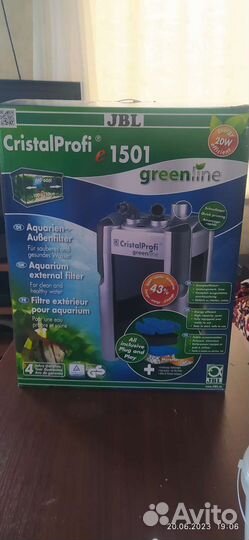 Внешний канистровый фильтр jbl e1501
