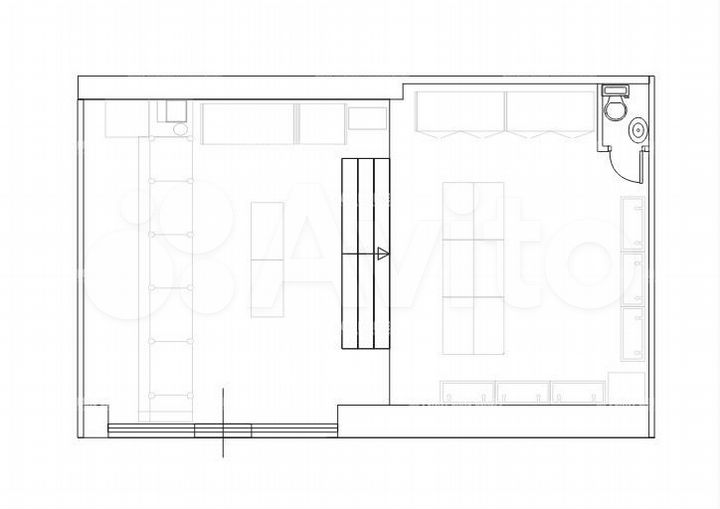 Продам торговое помещение, 64 м²
