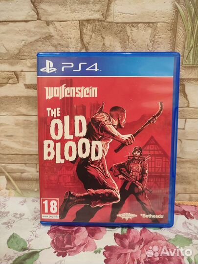 Диск Wolfenstein the Old Blood для ps4