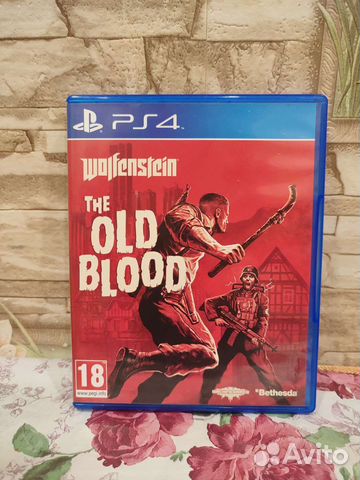Диск Wolfenstein the Old Blood для ps4