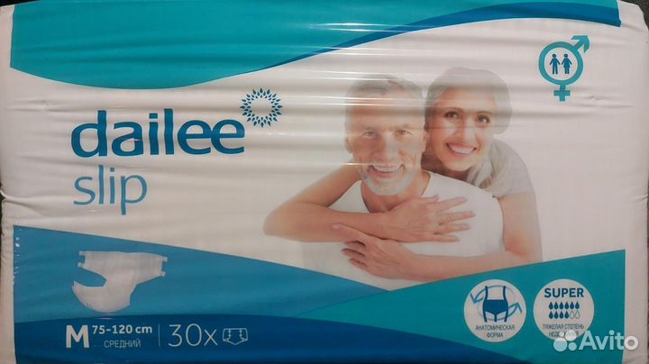 Памперсы для взрослых М