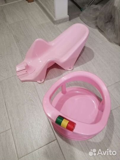 Стульчик и горка для купания