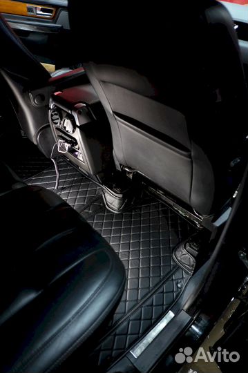 3D коврики из экокожи Range Rover