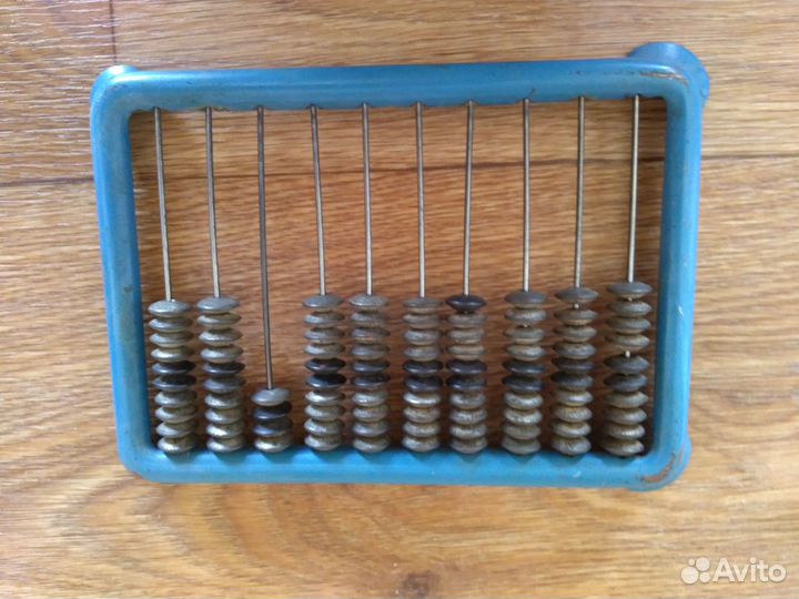 Счеты металлические. СССР. Винтаж