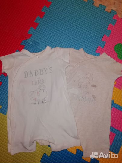 Mothercare песочники 3-6 месяцев