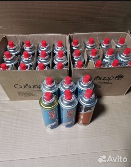 Заправка газовых туристических баллончиков