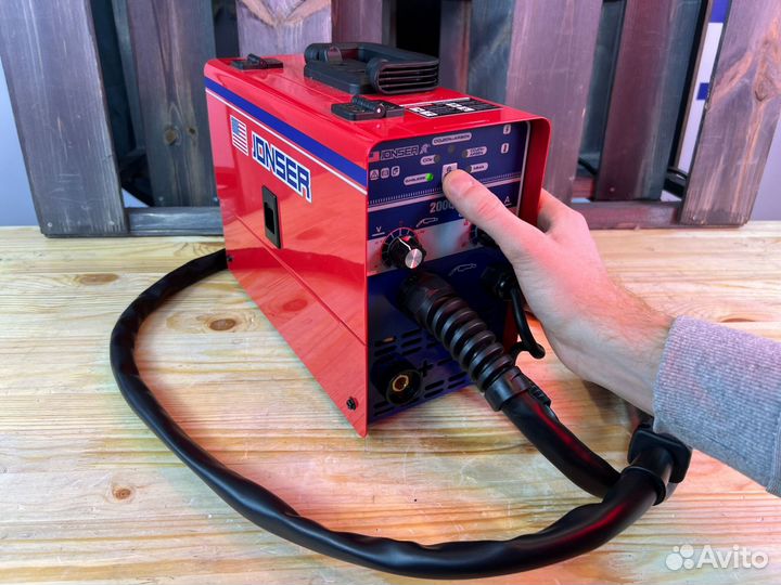 Сварочный аппарат jonser 200QX с проволокой