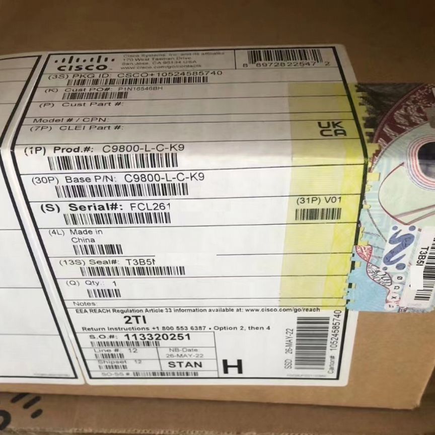 [C9800-L-C-K9] Беспр Контроллер Cisco На 250 Точек Д C9800-L-C-K9