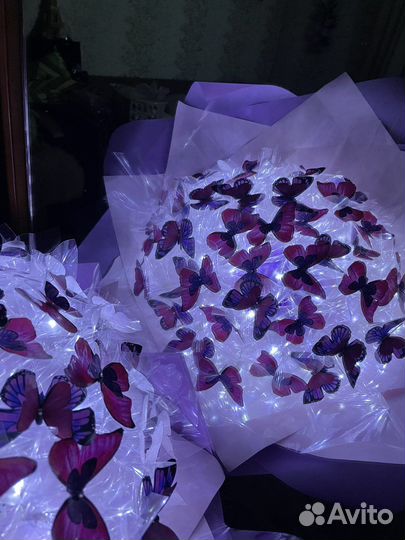 Букеты из бабочек на заказ