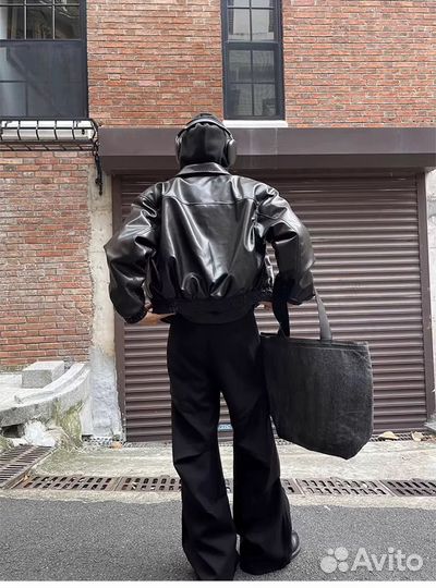 Куртка кожаная y2k opium