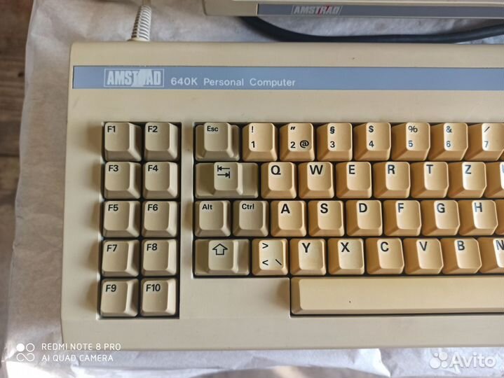 Рэтро Компьютер 286. Amstrad PC1640 DD. СССР