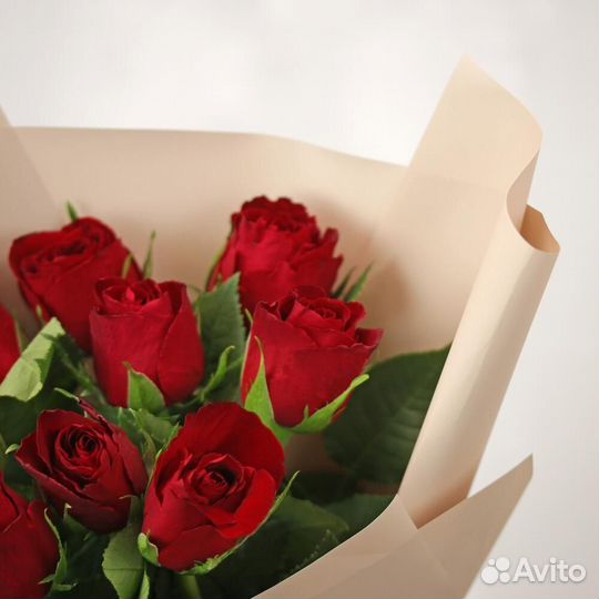 Букет из 9 роз с бесплатной доставкой