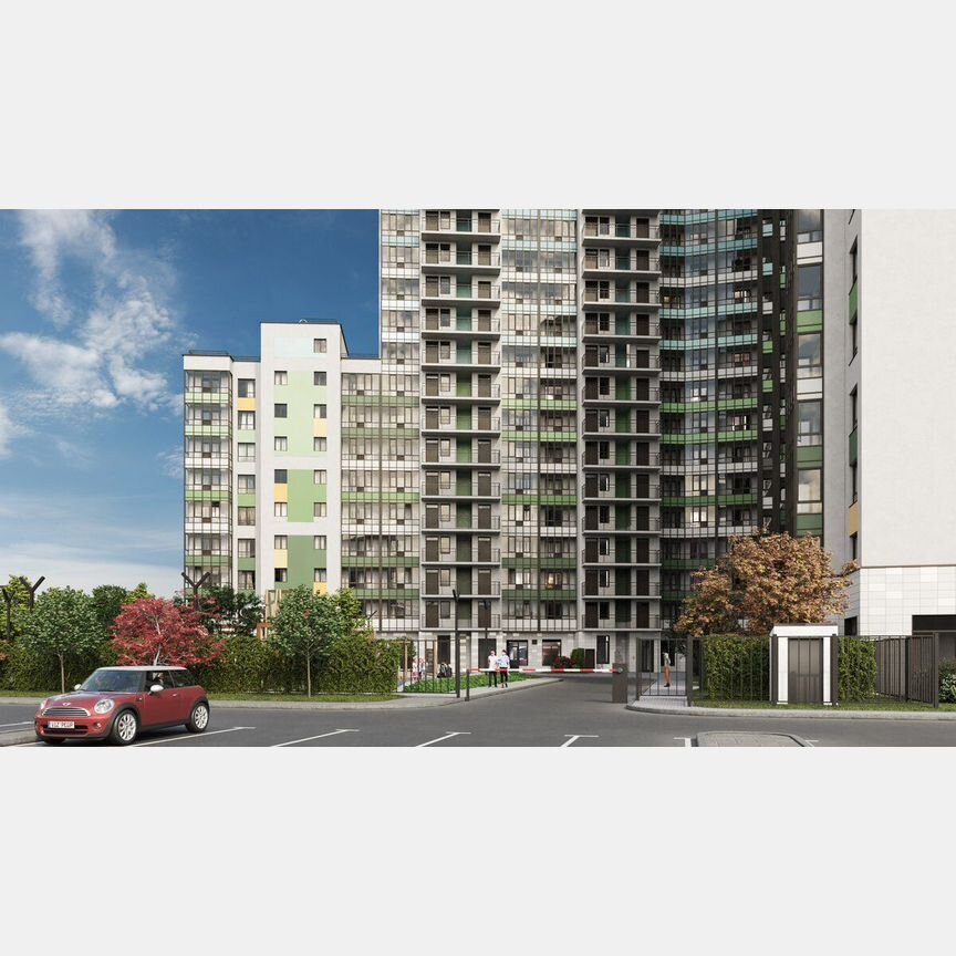 1-к. квартира, 38,2 м², 15/15 эт.