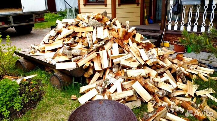 Дрова качественные от производителя Березовые в Ле