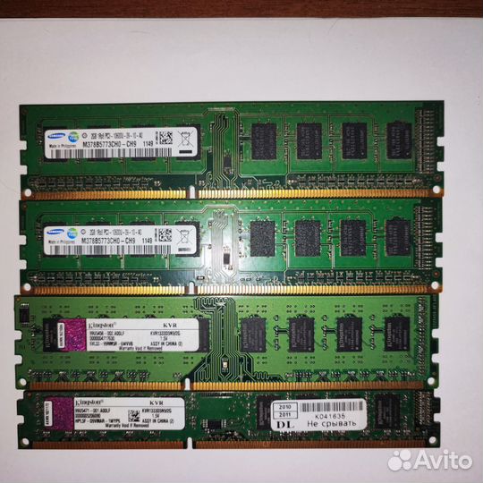 Оперативная память ddr3 4 gb