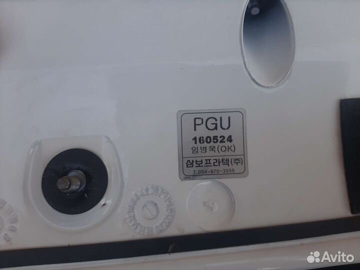 Спойлер Kia Rio 2016 хэтчбек