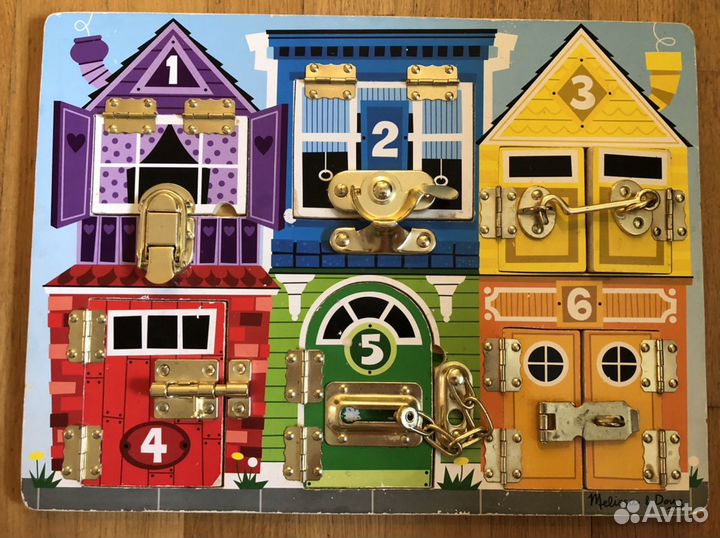 Доска с замочками Melissa & Doug