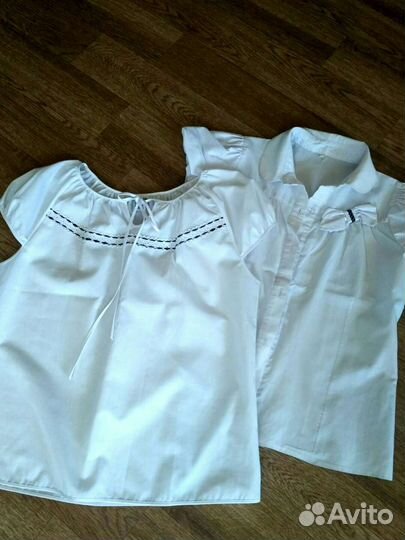 Блузки белые
