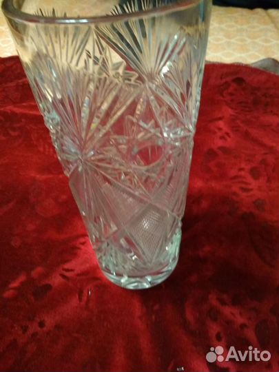 Ваза хрустальная СССР большая