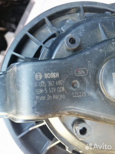 Hyundai Solaris Kia Rio мотор печки