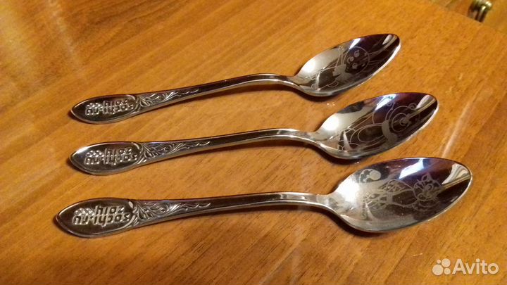 Ложки чайные олимпийские Сочи 2014