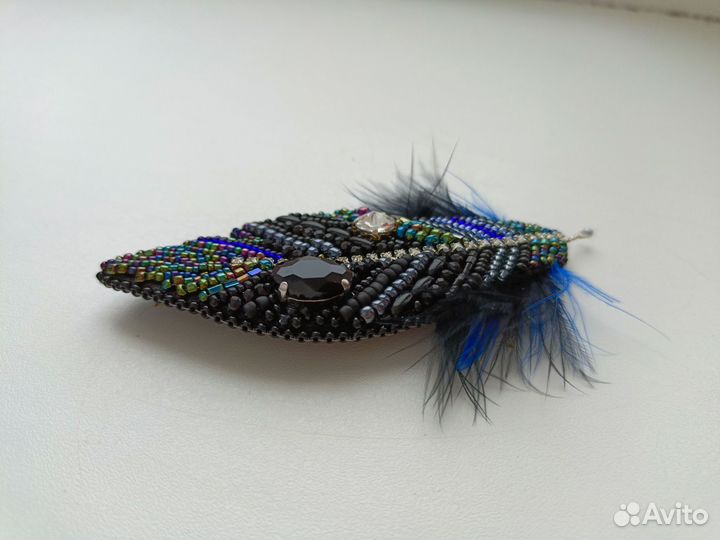 Брошь ручной работы