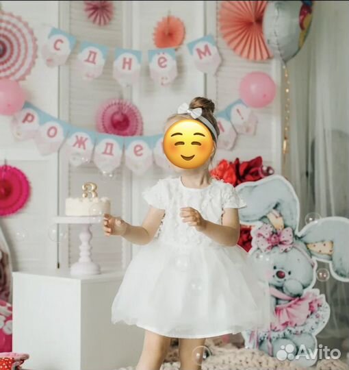 Платье для девочки 98