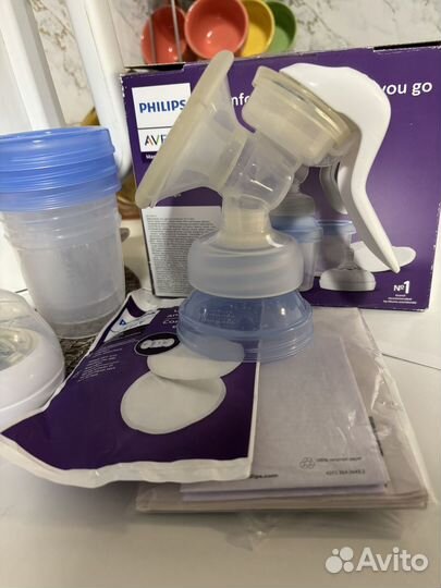 Молокоотсос avent ручной