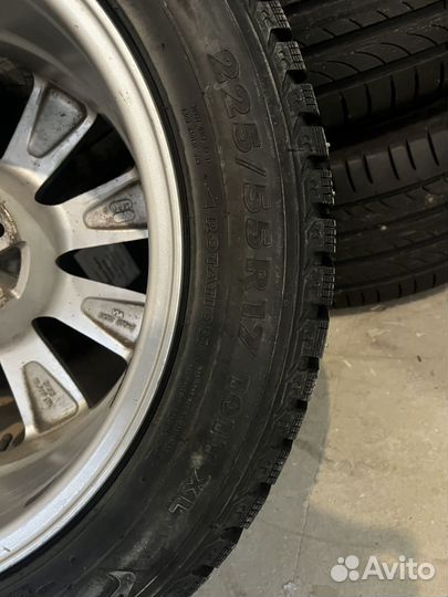 Колеса в сборе r17 зимние mercedes