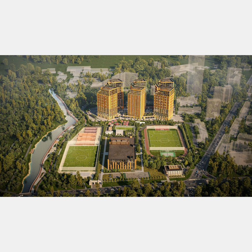 3-к. квартира, 90,8 м², 18/24 эт.