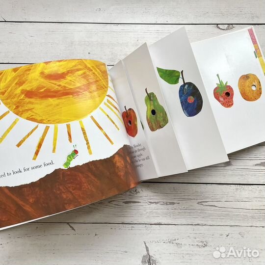 The Very Hungry Caterpillar, книги, stroller cards