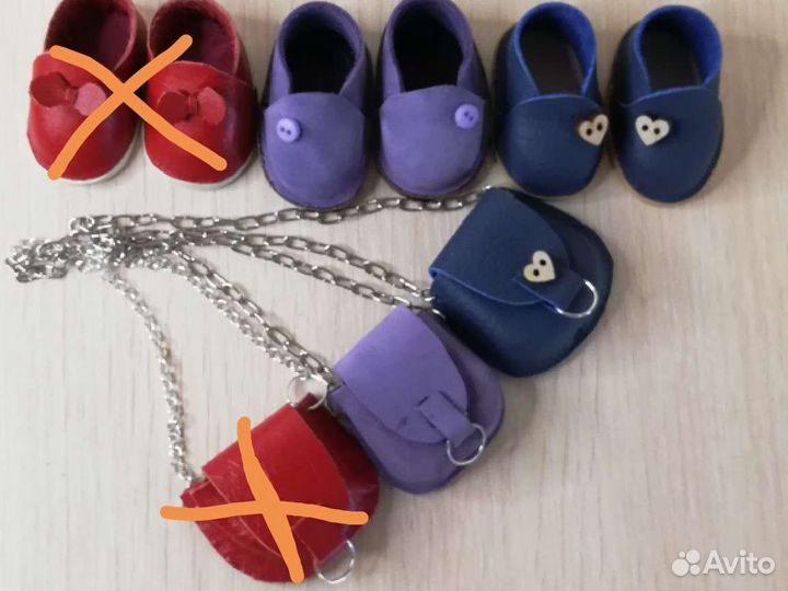 Обувь для куклы паола рейна 5см