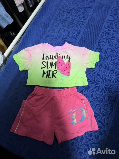 Вещи на девочку 6 7 лет Пакетом