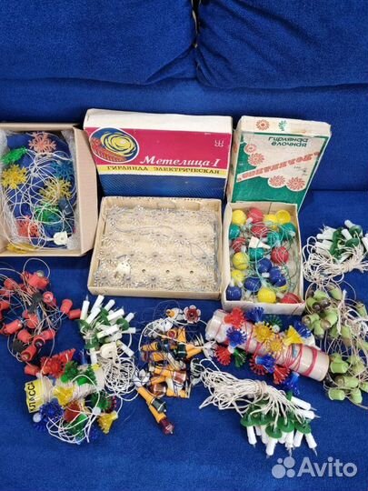 Елочная гирлянда СССР