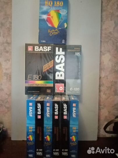 Видеокассеты vhs HI - FI stereo