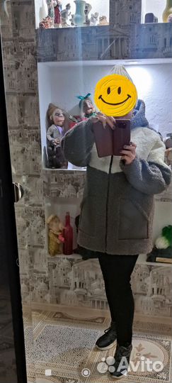 Шубка дубленка двусторонняя