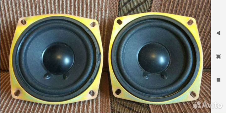 Динамики муз центра 85 мм
