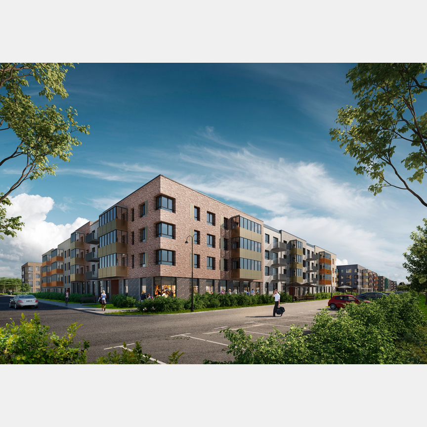 1-к. квартира, 43,9 м², 2/5 эт.