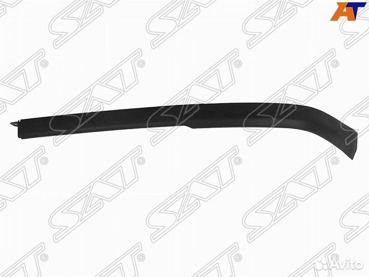 Спойлер переднего бампера левый Corolla 120 хэтч