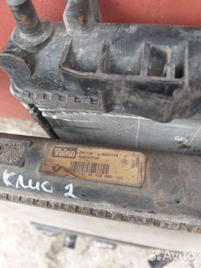 Радиатор охлаждения рено клио 2 / симбол