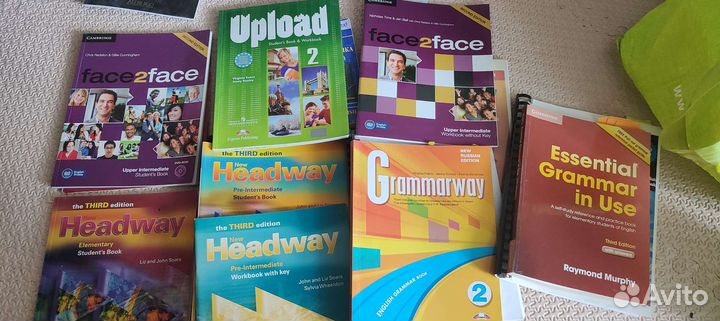 Учебники английский headway face2face grammarway