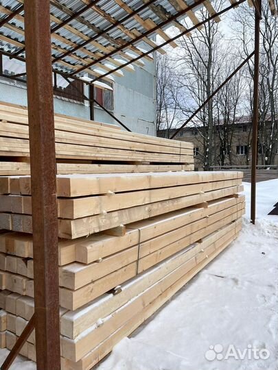 Доска обрезная 25х100х6000мм от производителя